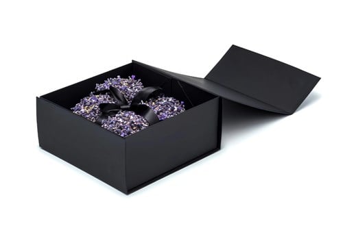 Pudełko Magnetyczne Czarne 330x330x150mm Eleganckie Pudełko Prezentowe