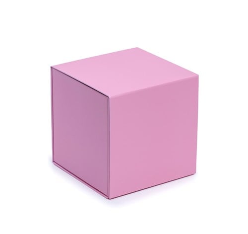 Pudełko Magnetyczne 150x150x150mm Różowe Ozdobne Na Prezent Premium