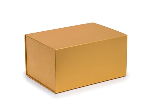 Pudełko Magnetyczne Złote 350x250x180mm Ozdobne Pudełko Na Magnes