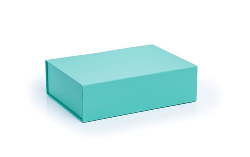 Pudełko Magnetyczne Miętowe 350x250x100mm Opakowanie Na Magnes Ozdobne