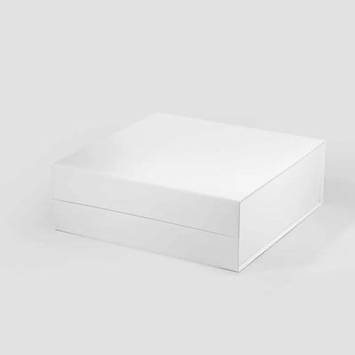 Pudełko Magnetyczne 300x300x120mm Białe Pudełko Ozdobne Na Prezent