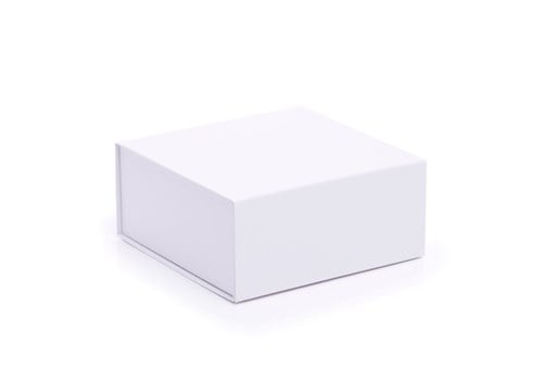 Pudełko Magnetyczne 200x200x90mm Białe Ozdobne Pudełko Na Prezent