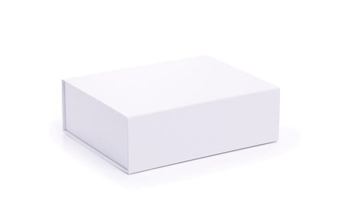 Pudełko Magnetyczne 280x220x90mm Białe Karton Na Prezent Ozdobny