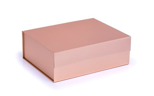 Pudełko Magnetyczne 235x235x80mm(zew) Różowe Złoto Pudełko Prezentowe