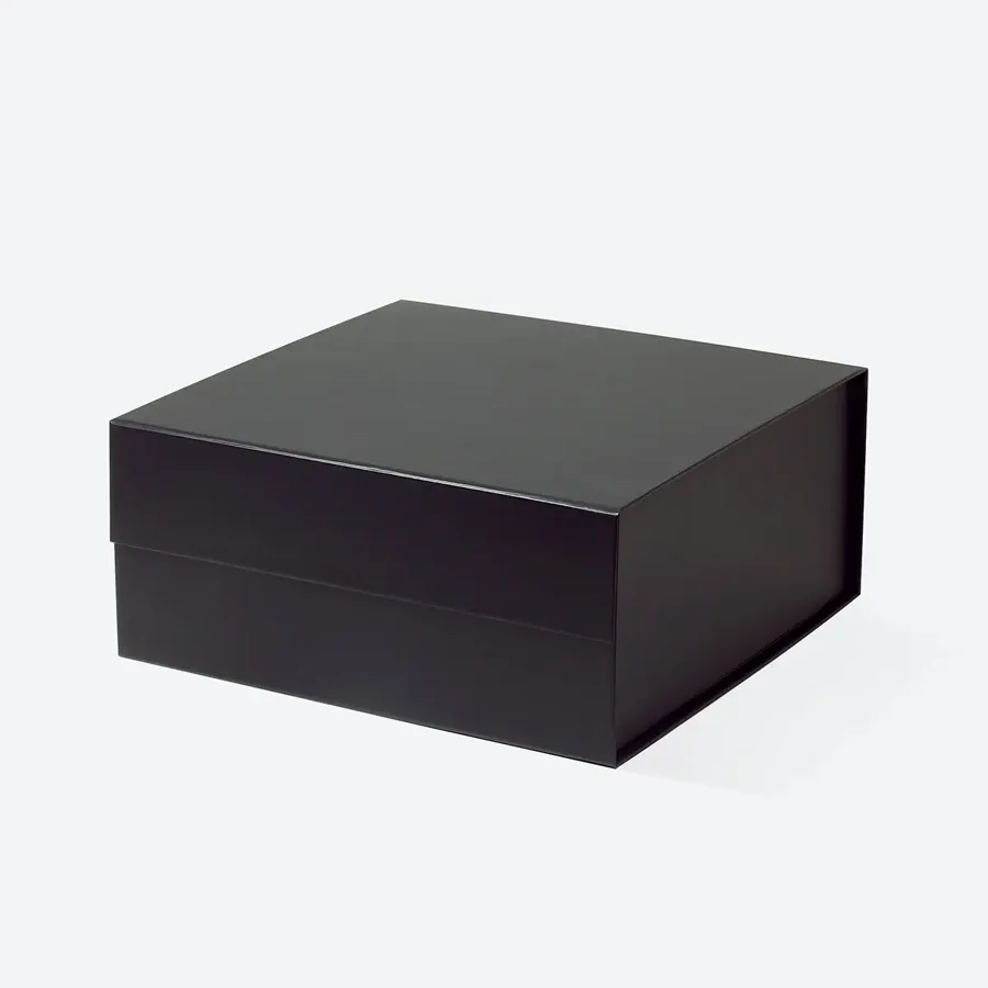 Pudełko Magnetyczne 250x250x110mm Czarne Kwadratowe Pudełko Na Magnes
