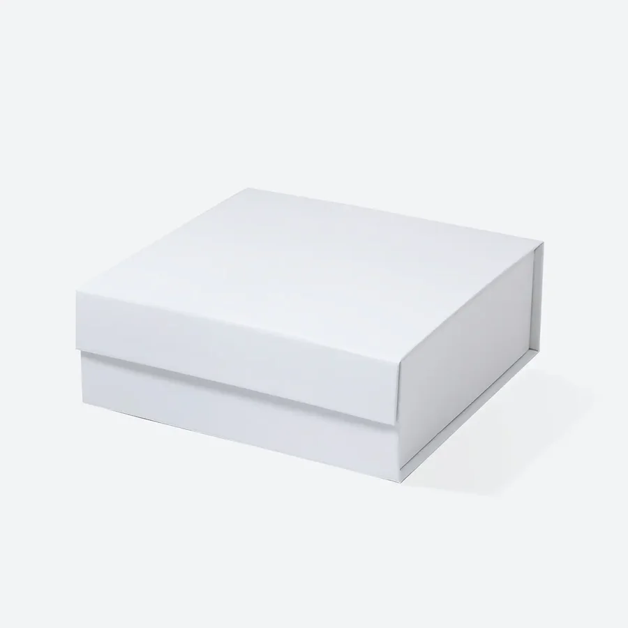 Pudełko Magnetyczne Białe 200x200x75mm (zew) B6 Pudełko Prezentowe