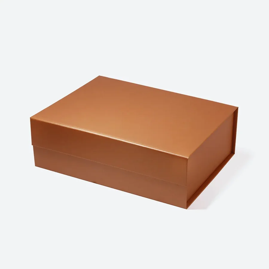 Pudełko Magnetyczne 280x210x95mm(zew) Miedziane Eleganckie Na Prezent