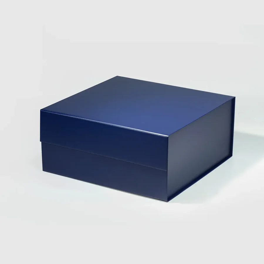 Pudełko Magnetyczne Granatowe 280x280x130mm(zew) Opakowanie Na Prezent