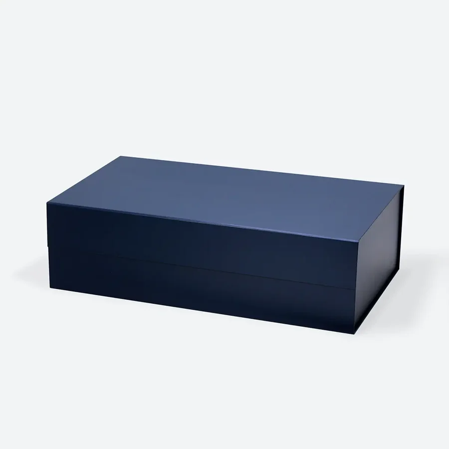 Pudełko magnetyczne prezentowe granatowe XL 500x340x145 mm