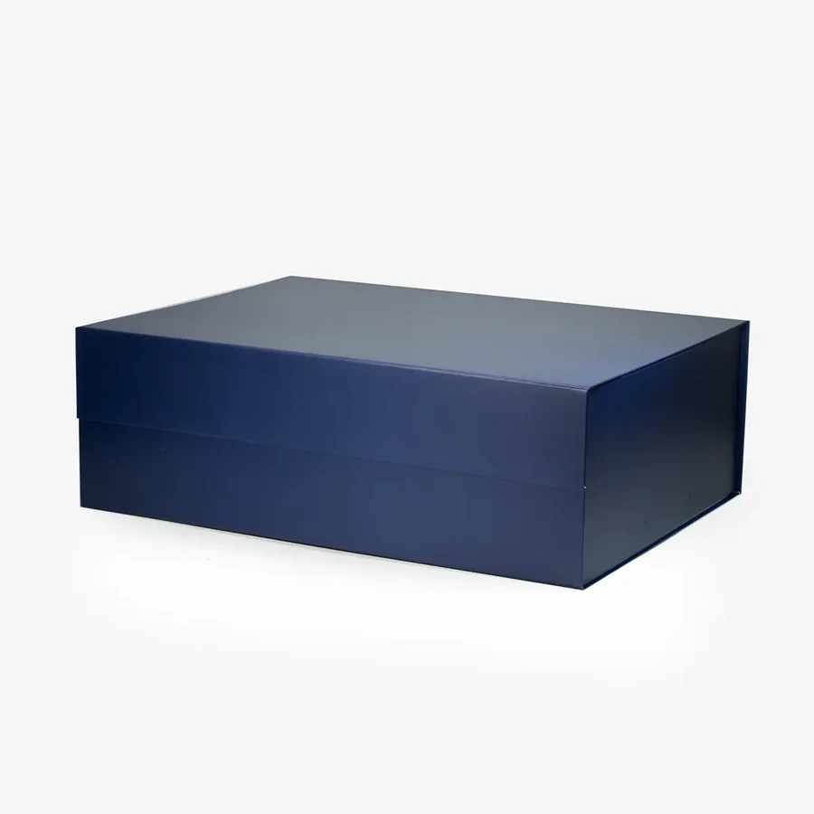 Pudełko magnetyczne granatowe XXL 600x440x200 mm na prezent