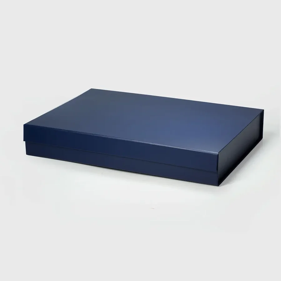 Pudełko Magnetyczne Granatowy 440x320x70mm (zew) A3 Karton Ozdobny