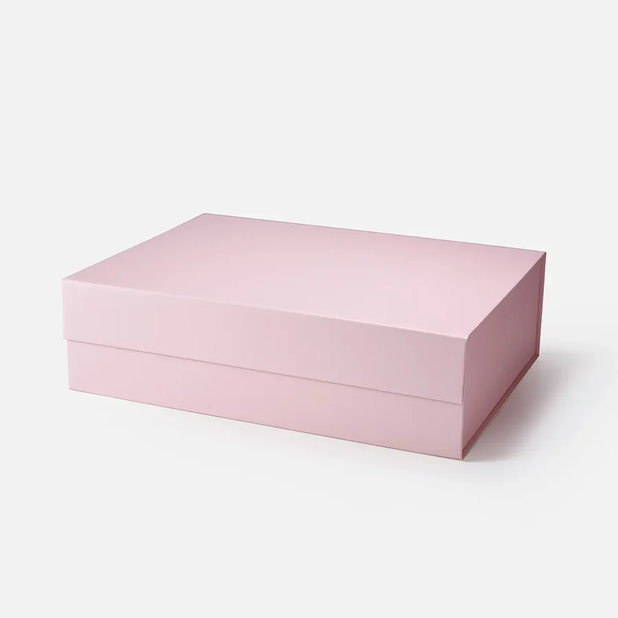 Pudełko Magnetyczne Różowe 380x280x110mm (zew) L Opakowanie Ozdobne