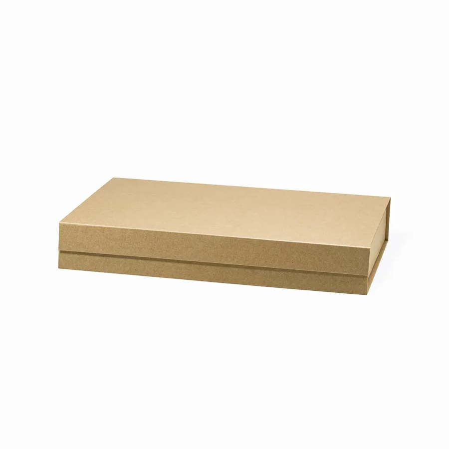Pudełko magnetyczne kraft 600x440x80 mm XXL składane prezentowe