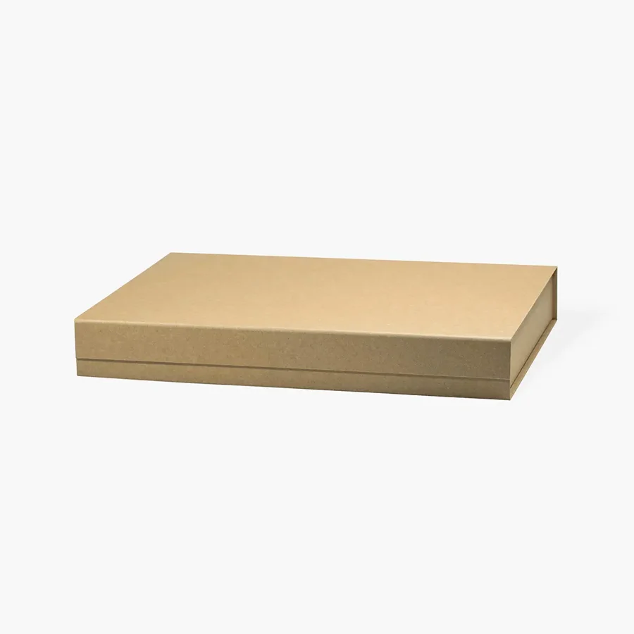 Pudełko magnetyczne A3 kraft 440x320x70 mm, opakowanie prezentowe