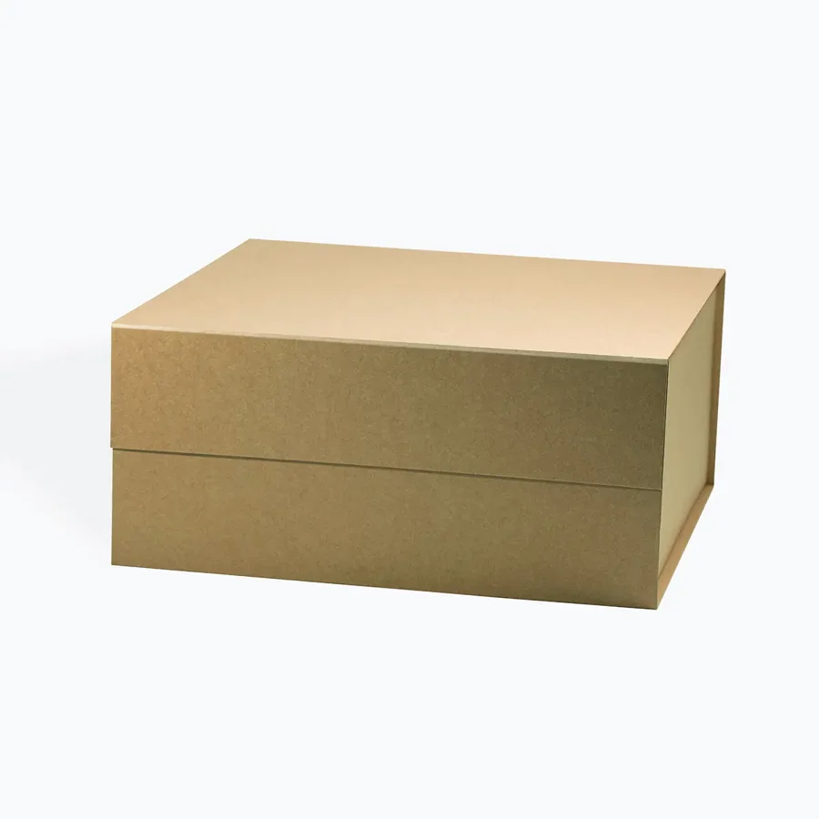 Pudełko magnetyczne kraft 440x440x200 mm A3 premium składane