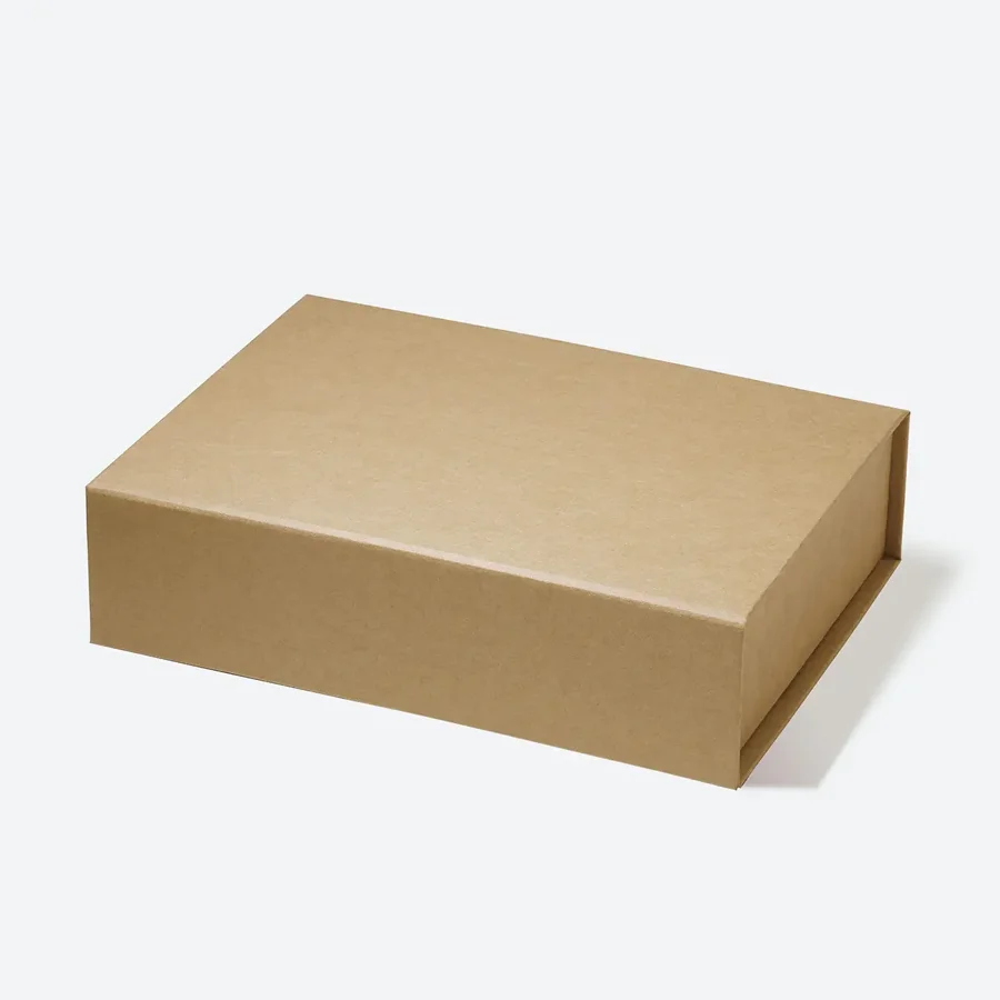 Pudełko magnetyczne kraft B6 200x150x55 mm prezentowe ozdobne