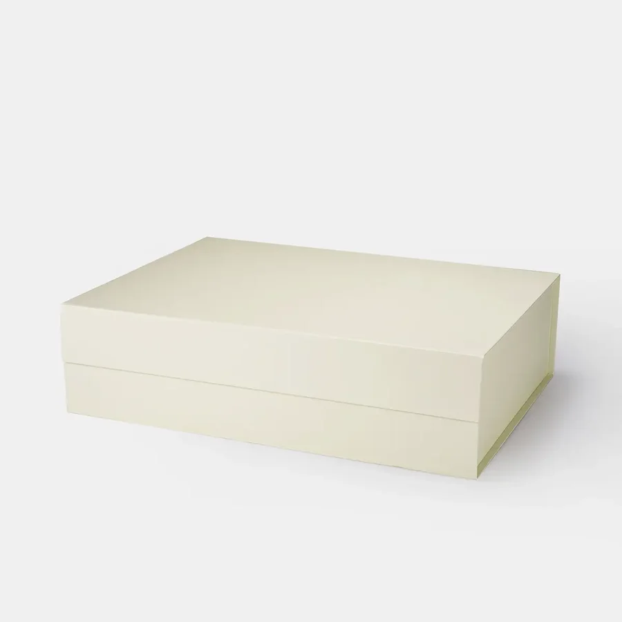 Pudełko magnetyczne prezentowe A3 Ivory płytkie 440x320x120 mm