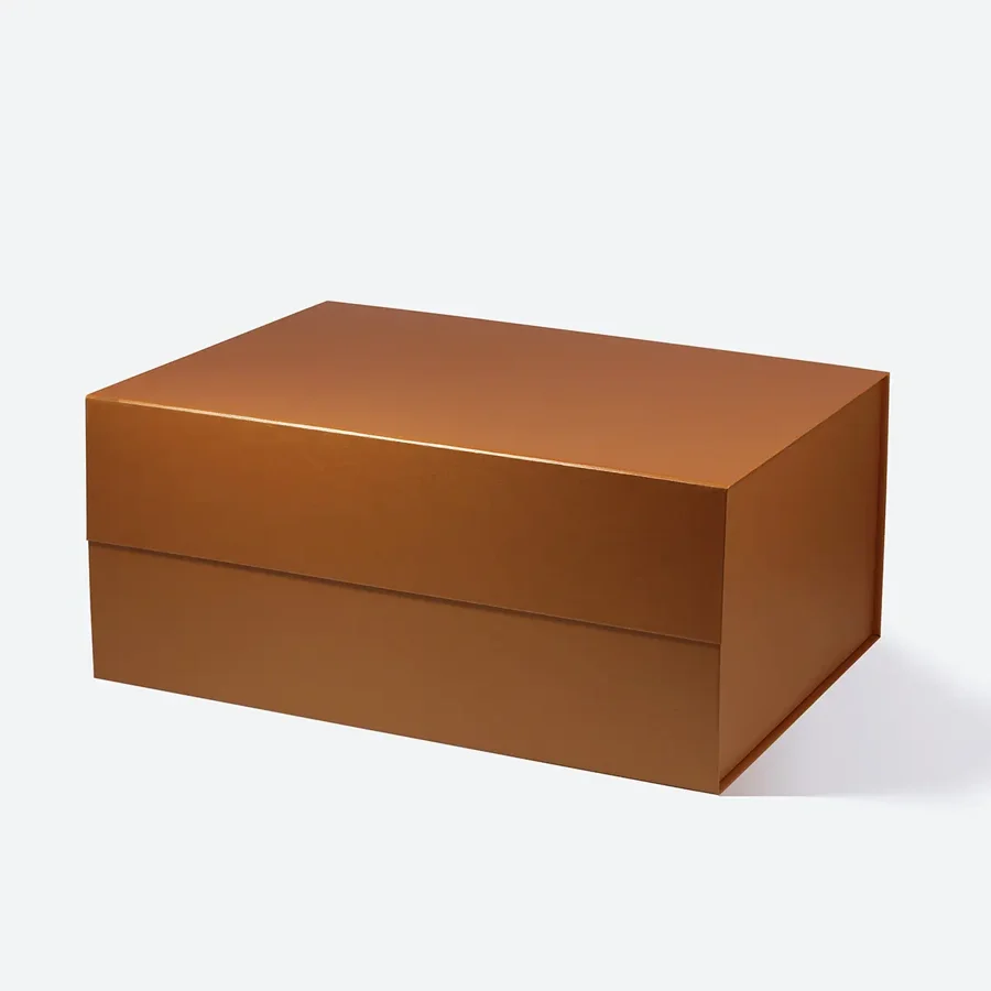 Pudełko magnetyczne prezentowe A3 deep miedziane 440x320x202 mm