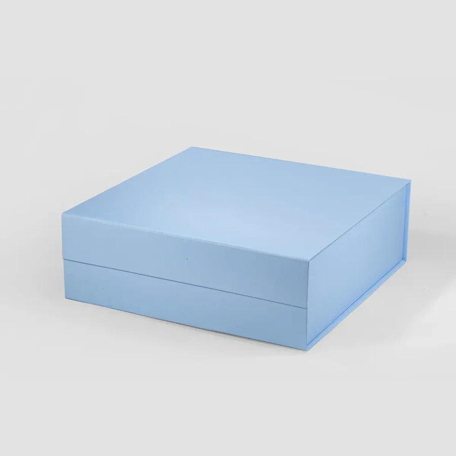 Pudełko Magnetyczne Błękitne 330x330x115mm(zew) A4 Pudełko Prezentowe