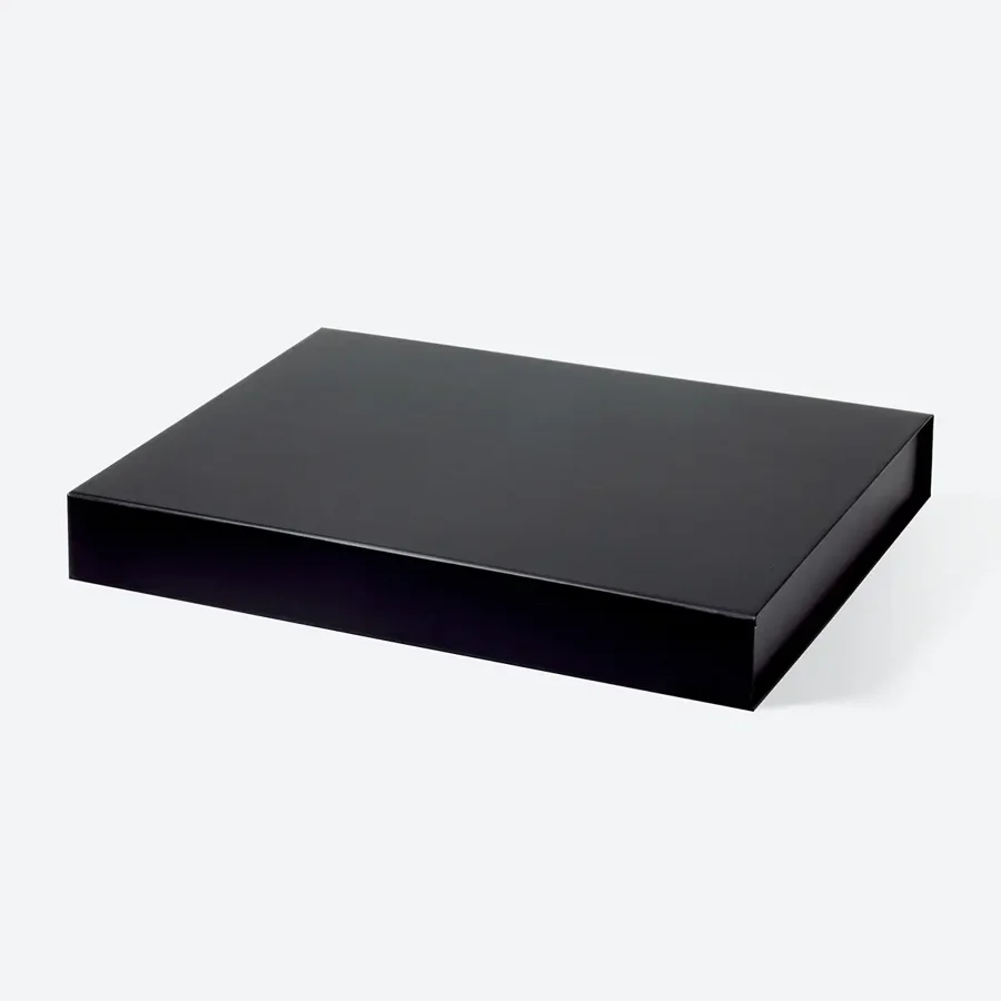 Pudełko Magnetyczne Czarne 330x255x45mm(zew) A4 Opakowanie Ozdobne