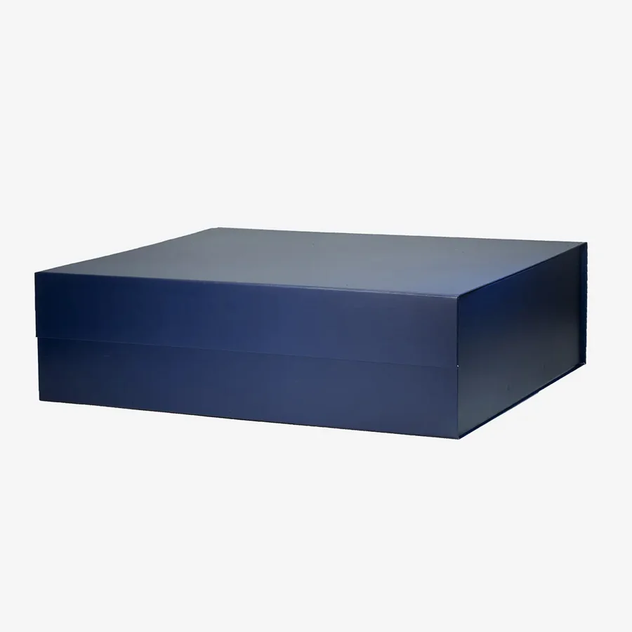 Pudełko Magnetyczne Duże Granatowe 700x500x200mm(zew) XXXL na prezent