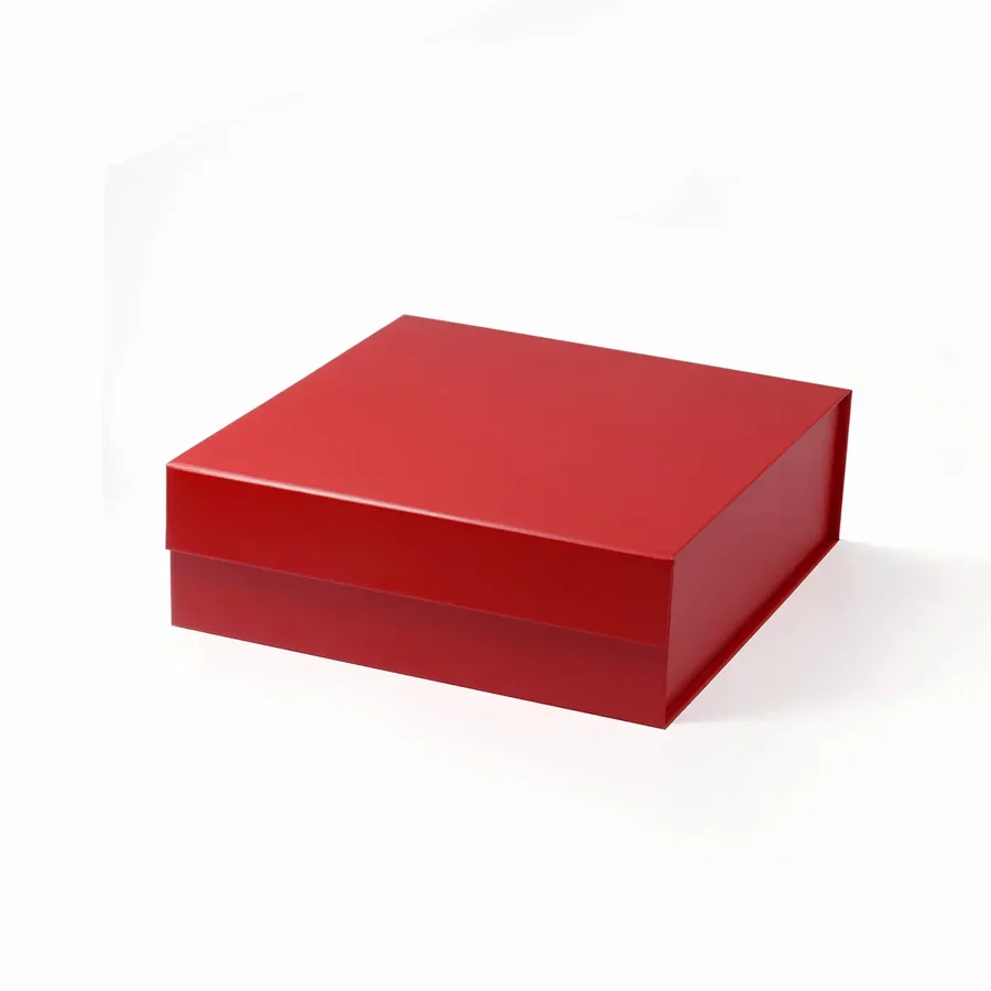 Pudełko Magnetyczne Czerwone 235x235x80(zew) A5 Opakowanie Prezentowe