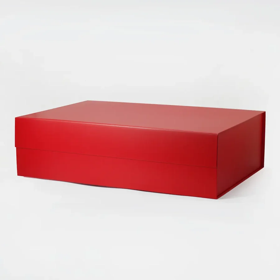 Pudełko Magnetyczne Czerwone 700x500x200mm(zew) XXXL Duże Prezentowe