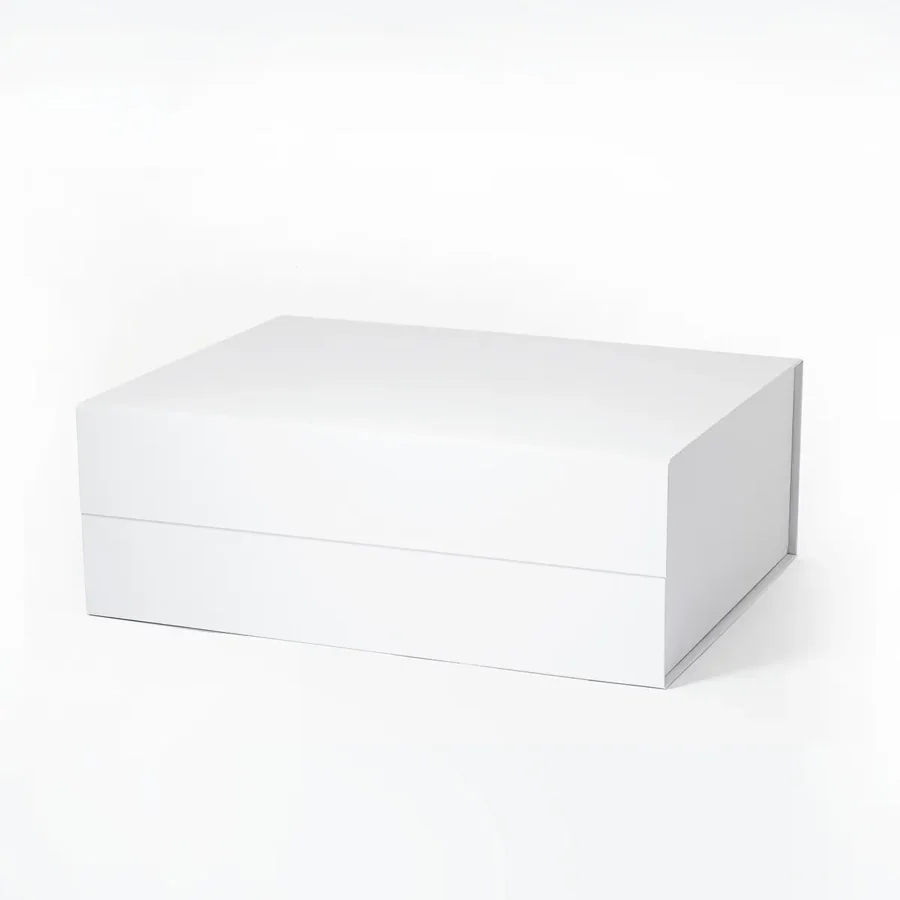 Pudełko Magnetyczne Białe 350x250x125mm(zew) Ozdobne Prezentowe