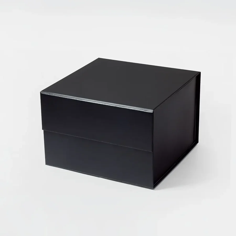 Pudełko magnetyczne B7 deep czarne 153x153x102 mm prezentowe premium