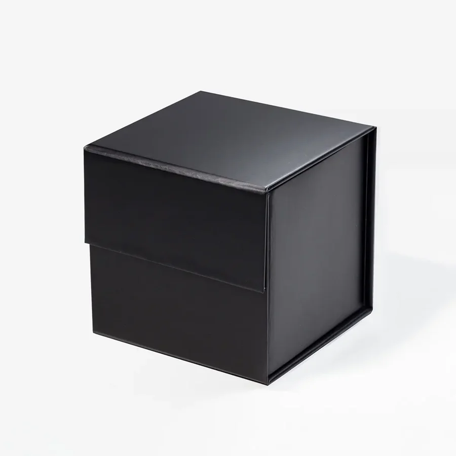 Pudełko magnetyczne prezentowe kostka C5 czarne 255x255x255 mm