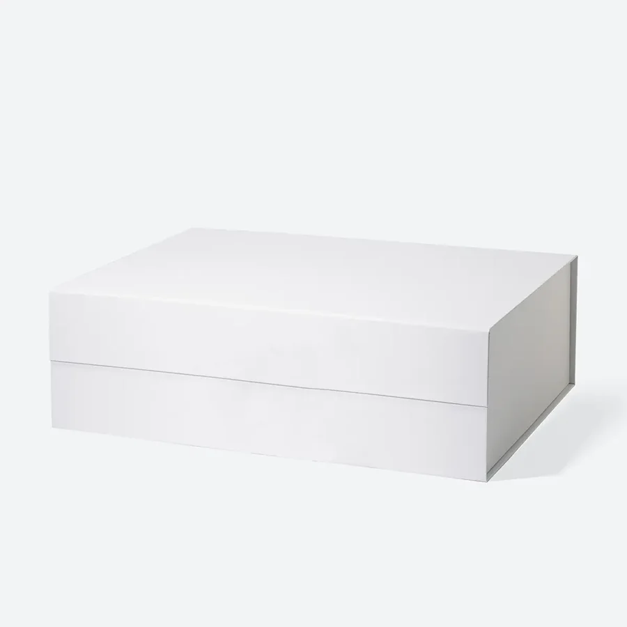 Pudełko Magnetyczne Białe A3 410x305x130mm(zew) Opakowanie Prezentowe
