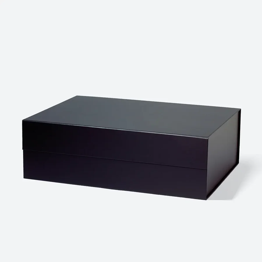 Pudełko Magnetyczne Czarne A3 410x305x130mm(zew) Eleganckie Prezentowe