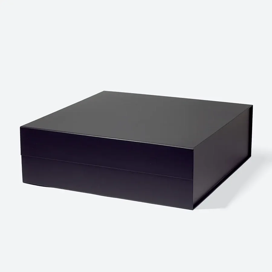 Pudełko Magnetyczne Czarne A3 410x410x130mm(zew) Eleganckie Na Prezent