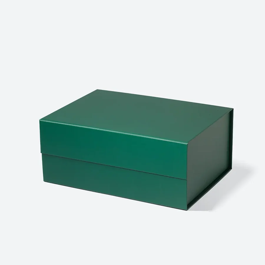 Pudełko Magnetyczne Zielone Ciemne 235x170x100mm(zew)) A5 Prezentowe