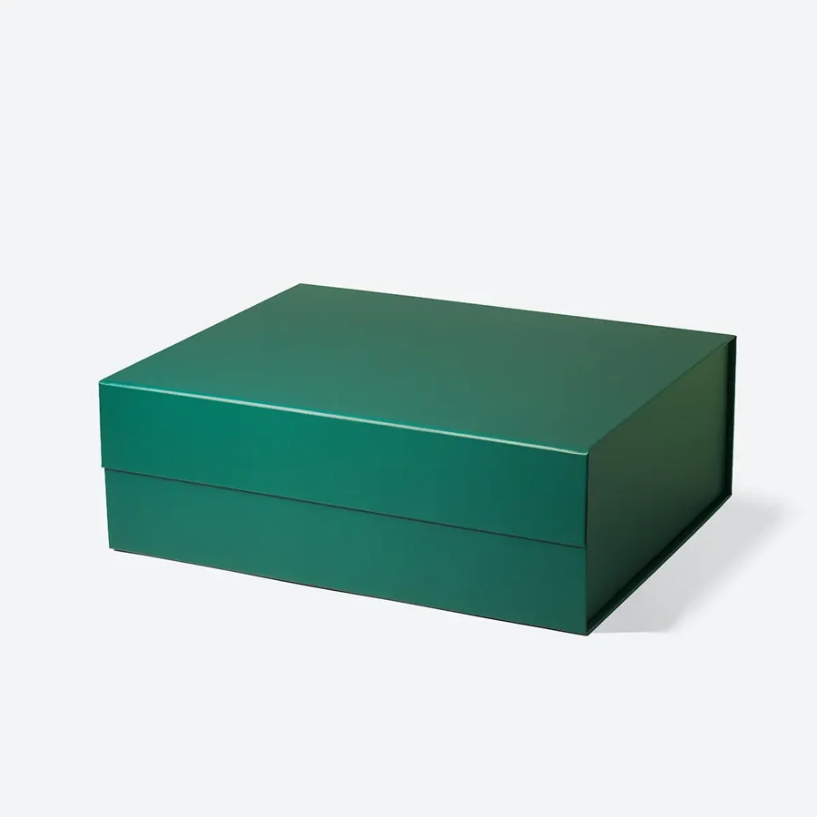 Pudełko Magnetyczne Ciemne Zielone A4 330x255x115mm(zew)  Ozdobne