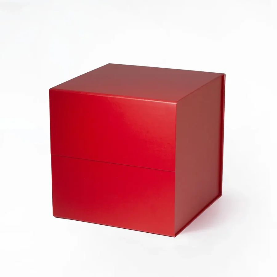 Pudełko Magnetyczne Czerwone 235x235x235(zew) A5 Opakowanie Prezentowe