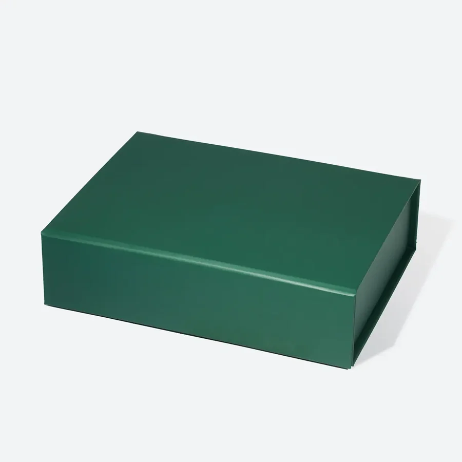 Pudełko Magnetyczne 200x150x55mm(zew) Ciemnozielone Ozdobne