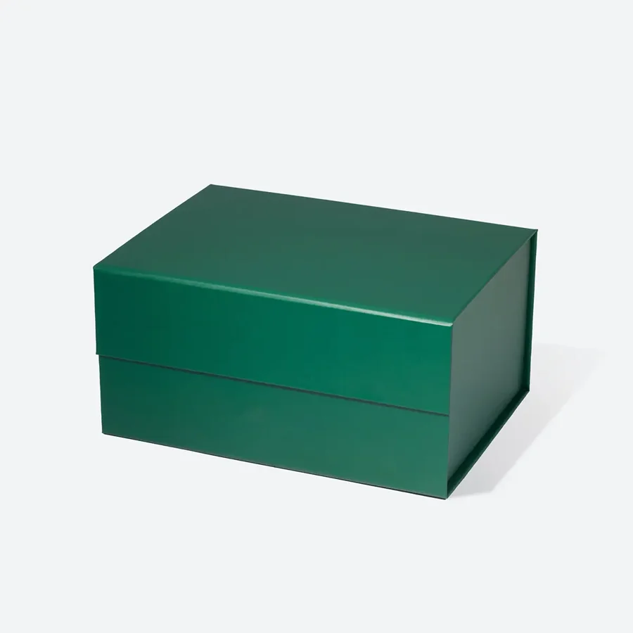 Pudełko Magnetyczne 200x150x100mm(zew) Ciemnozielone Na Prezent