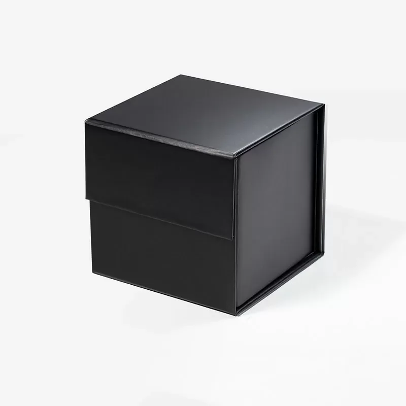 Pudełko Magnetyczne 120x120x120mm(zew) Czarne Kwadratowe Pudełko