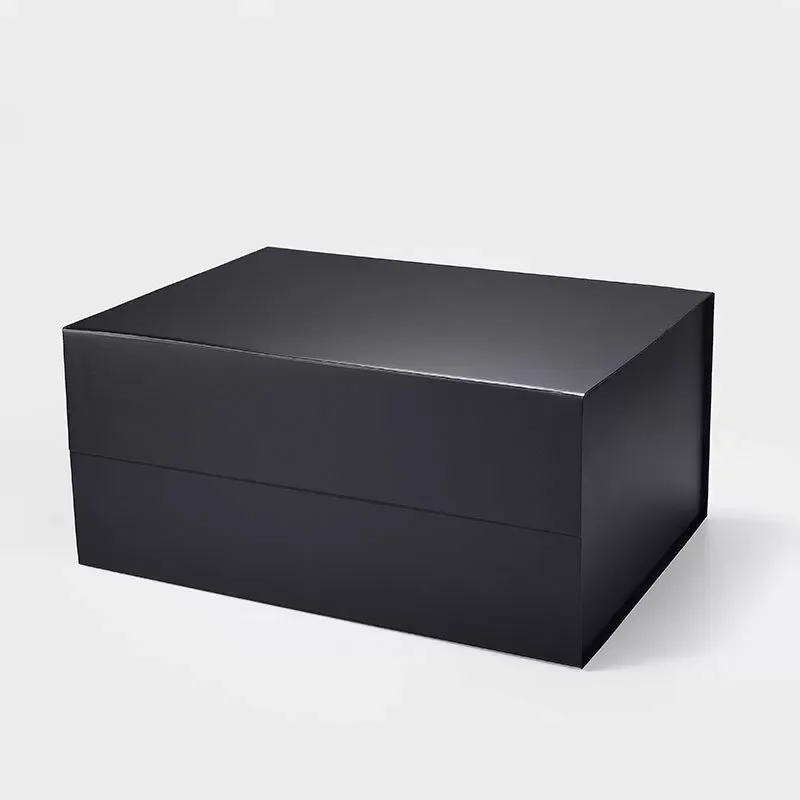Pudełko Magnetyczne Czarne 440x320x200mm(zew) A3 Ozdobne na prezent