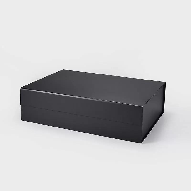 Pudełko Magnetyczne Czarne 440x320x120mm (zew) A3 Prezentowe Na Magnes