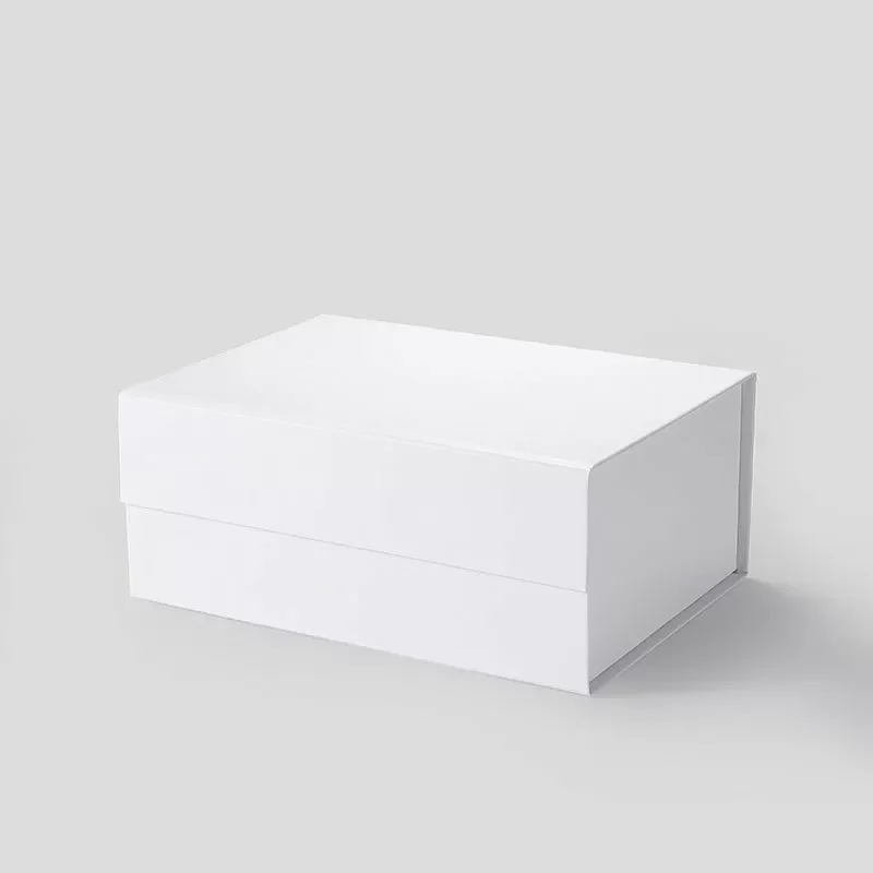 Pudełko magnetyczne białe A5 235x170x100 mm opakowanie prezentowe