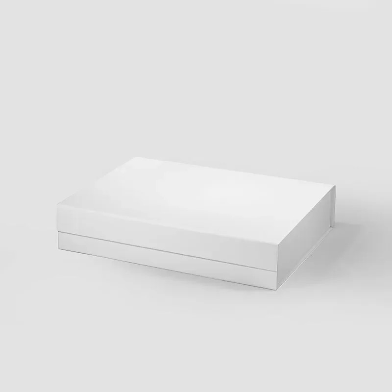 Pudełko Magnetyczne Białe 330x255x70mm(zew) A4 Opakowanie Prezentowe