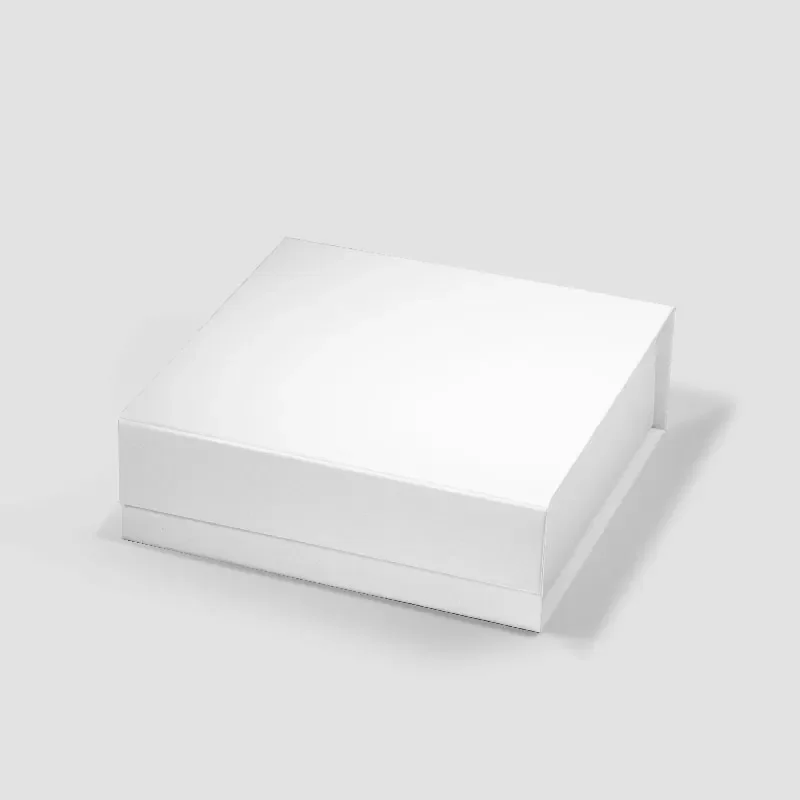 Pudełko Magnetyczne Białe 175x175x60mm zew A6 Opakowanie Na Biżuterie