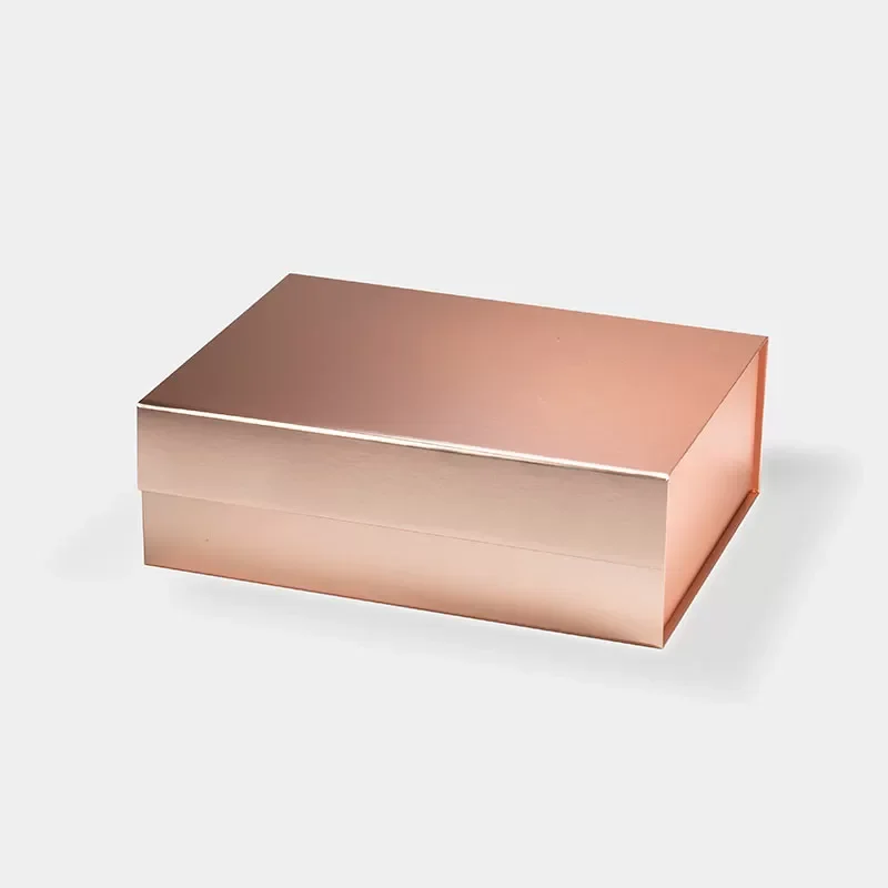 Pudełko Magnetyczne  280x210x95mm(zew) Różowe Złoto Pudełko Ozdobne