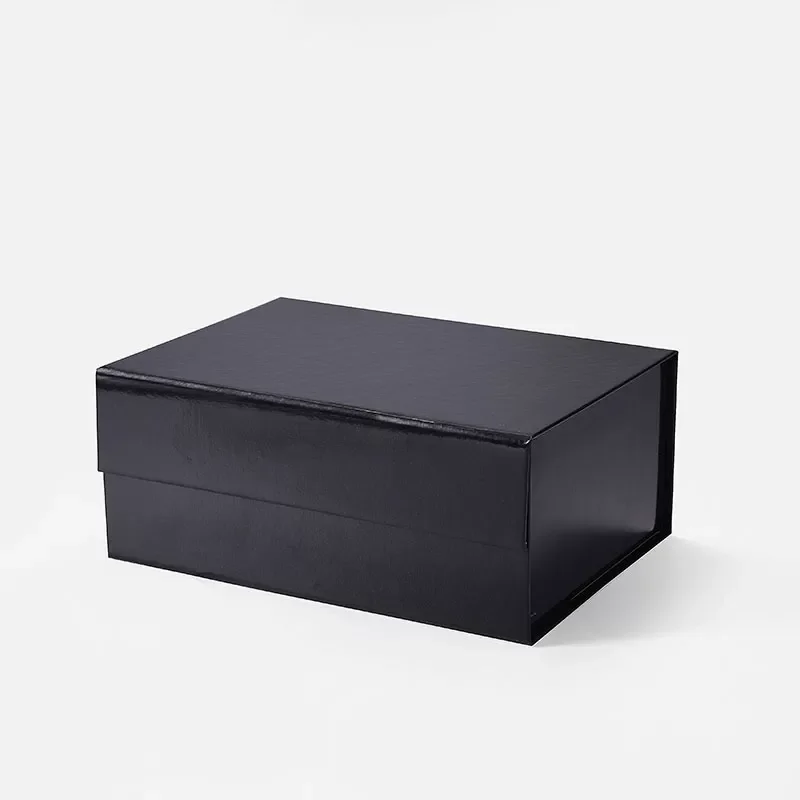 Pudełko Magnetyczne 235x170x100mm(zew) Czarne Połyskowe A5 Eleganckie