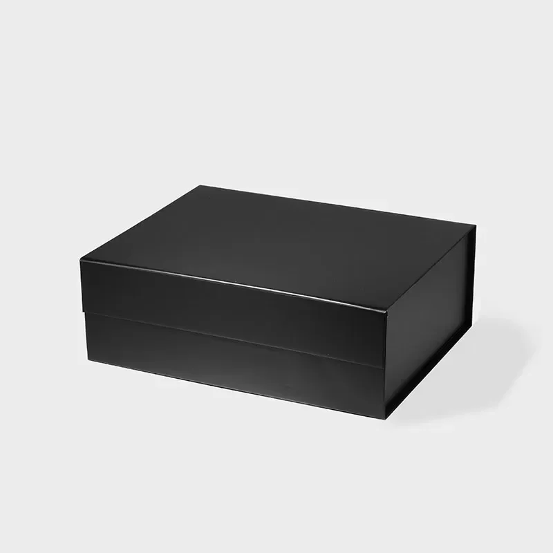 Pudełko Magnetyczne Czarne 330x255x115mm (zew) A4 Ozdobne Pudełko