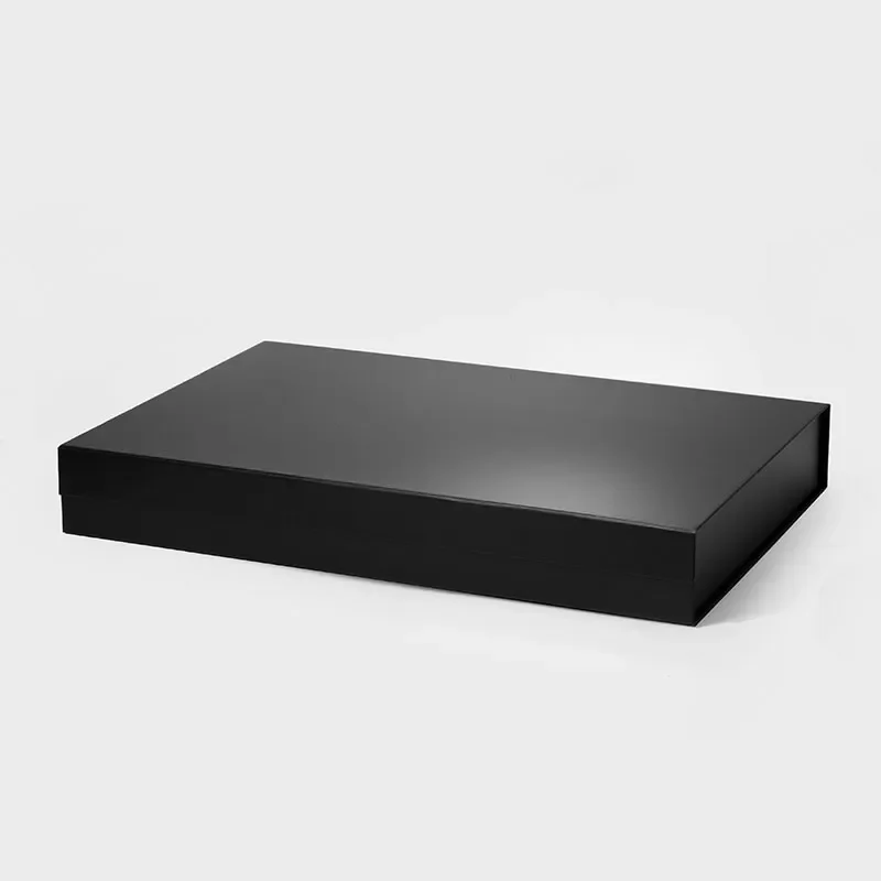 Pudełko magnetyczne czarne XL 500x340x70 mm na prezent premium