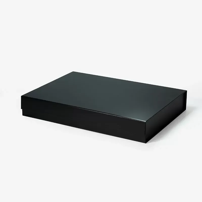 Pudełko Magnetyczne Czarne 380x280x60mm (zew) L Karton Na Magnes